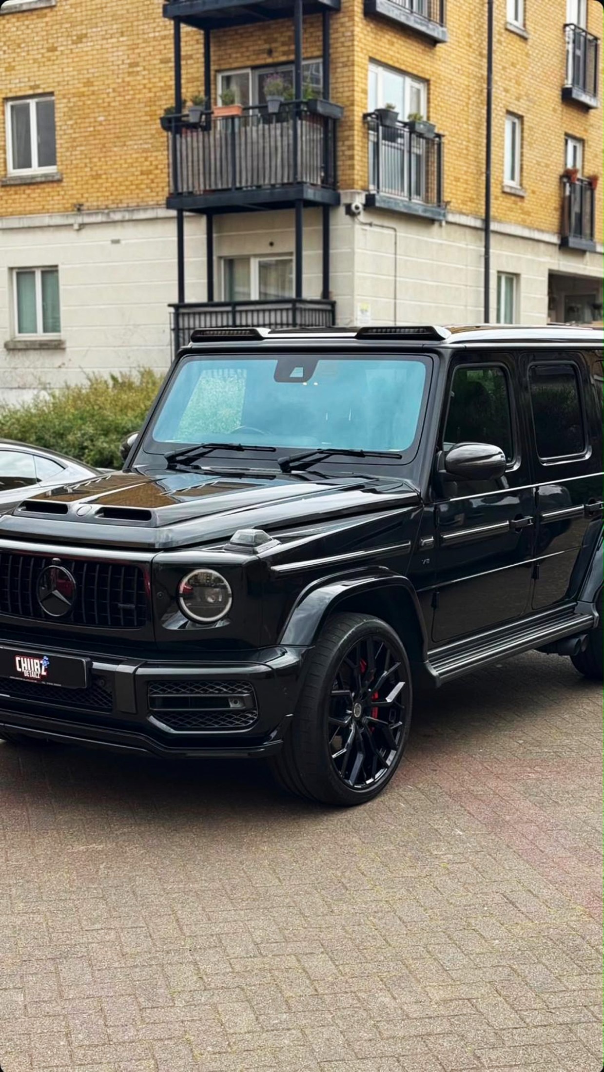 Mercedes-AMG G63 · the grille