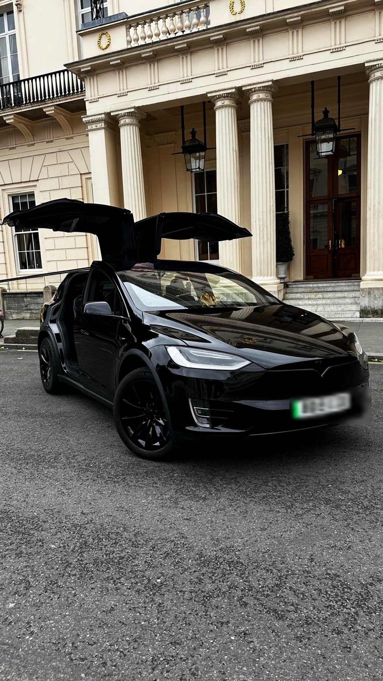 Model X · falcon doors